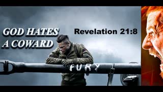 Revelation 21:8 God Hates Cowards Evil Reigns Supreme Over Lands Where Weak Men Hide In Fear Of Life