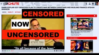 Harry Vox Names The Jew Rabbi Explain Goy Genocide Plan To Create War Between Christians And Muslims