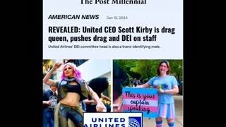 United Airlines Drag Queen CEO Scott Kirby Puts Race Gender And LGBTQ Over Safety When Hiring Pilots