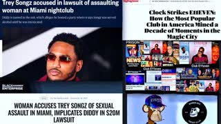 P Diddy Trey Songz Expose Club E11even Michael Simkins Jewish Mafia Exploiting Women Black Community