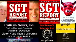 SGT Report Alex Jones Sermonize Lesser Of 2 Evils As Trump Leads MAGA Over Synagogue Of Satan Cliff