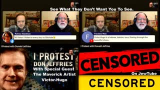 Donald Jeffries VictorHugo See What Was Censored On JewTube For Daring To Discuss The Jewish Problem