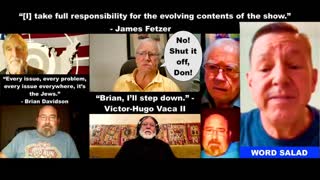 Jim Fetzer Ruins His Credibility Takes Full Responsibility Then Backtracks For Crying Brian Davidson