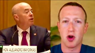 Mark Zuckerberg Alejandro Mayorkas Biden Trump FBI Facebook Covid Prove Jews Control USA Internet