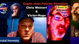 Chris Weinert Victor Hugo Swatting Freemasons Hitler Crypto Jewish Psychopaths Polarize Christians