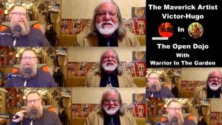 Behind The Scenes Warrior In The Garden Welcomes The Maverick Artist Victor Hugo Into The Open Dojo