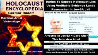 Germar Rudolf Holocaust Encyclopedia Author Jailed In USA After This Interview With Victor Hugo