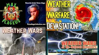 Weather Warfare DEW HAARP FEMA Used To Depopulate USA Lahaina North Carolina Max Plageus Victor Hugo