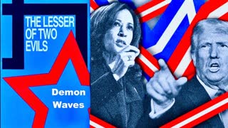 Brandon Kroll Victor Hugo AI Demon Waves Spiritual Warfare Spikes During Trump Harris 2024 Election