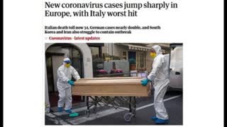 Italian medical specialists say the Corona Virus is NOT as deadly as the Mass Media says