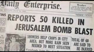 How Israel was Created by Terrorist Gangs - Militant Zionism 1940's Palestine Documentary Film