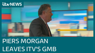 Piers Morgan staged exit