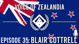 Blair Cottrell Interview - Voice of Zealandia