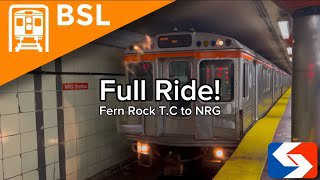 Broad Street Line - Full Ride Southbound | (11/20/24)