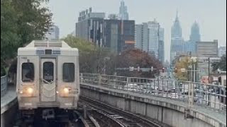 Philadelphia Market-Frankford RFW complete round trip 69th Street to Frankford Terminal. 11/7/23