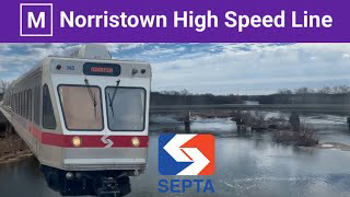 (M) Norristown High Speed Line FULL RIDE | Norristown Transit Center to 69th St. Transit Center (SEPTA Route 100)