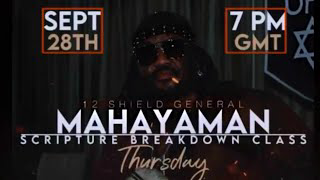 Gen.Mahayaman LIVE in Edinburgh, Scotland - #ISUPK Scripture Breakdown #HebrewIsraelites