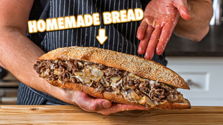 The Perfect Philly Cheesesteak At Home (2 Ways) (((Joshua Weissman)))