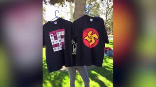 SJW students offended by vendor selling swastika T-shirts