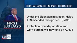 Bye Bye 500,000 Haitians in the U.S., Mar 11, 2025