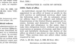 No Oaths of Office, Apr 9, 2024