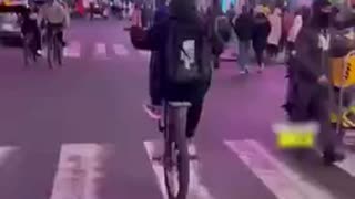 Crazy Bike Scares in NYC, Aug 28, 2023