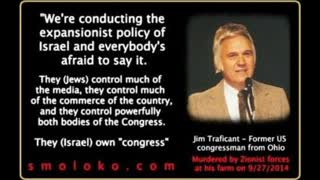 James Traficant Exposed That Israel Controls America, Then Dies