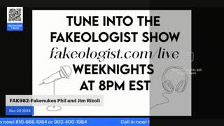 Tim Fakeologist Presents Jim and Phil, Nov 20, 2024