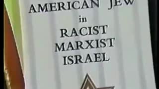 American Jew in Racist,Marxist Israel - Seeds Of Hate OR Seeds Of Truth?  Oct 12, 2023