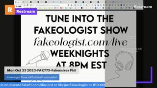 The Fakeologist and Phil (FAKENUKES) Crane, Oct 24, 2023