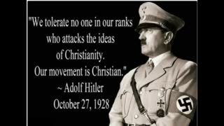 Hitler's Christian View?