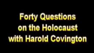 Forty Questions on the Holocaust, Aug 3, 2023