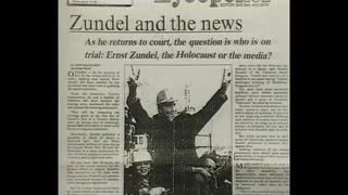 Ernst Zundel Michael Hoffman on Zundel Trials 1985,1988