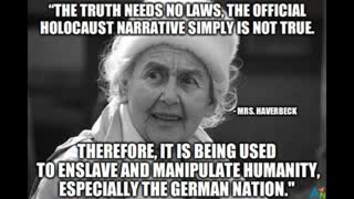 URSULA HAVERBECK DEBUNKS THE HOLOCAUST HOAX, Panorama