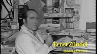 Ernst Zundel - Media Tactics, Part 1, The HOLOCAUST Mini-Series, (circa 1978), Jan 17, 2024