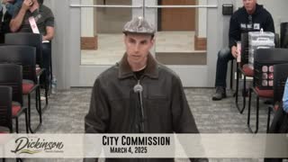 City of Dickinson Commission, Ryan Messano, Mar 4, 2025