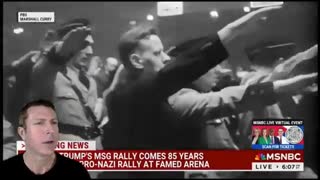 Mark Dice - Trump's Nazi Rally at Madison Square Gardens, NYC, Oct 28, 2024