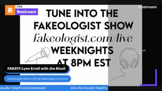 Jim Rizoli on Fakeologist Show, Jan 9, 2024