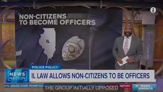 Non Citizens ... INVADERS ... Becoming Cops, Aug 7, 2023