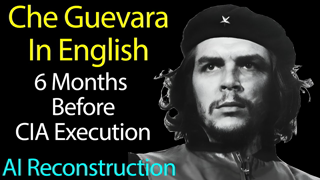 Che Guevara in English AI Reconstruction - Message to the Tricontinental