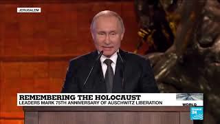 Putin's Holocau$t speech in Jerusalem 2020