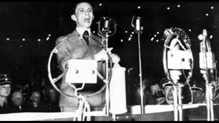 Goebbels speaking about jewish media