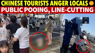 Overseas Chinese Tourists Anger Locals: Public Pooing, Line-Cutting,Fleeing Bills,Capturing Wildlife