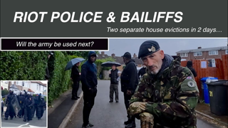 #Riot #Police & #Bailiffs Used For Two Separate #HouseEvictions In Two Days!