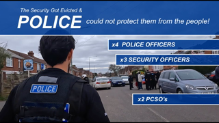 The #Security Got #Evicted From A House In #Maidstone #Kent & The #Police Could Not Protect Them