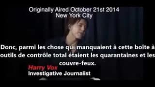 Entrevue d'Harry vox 21 octobre 2014 remplacÃ© Ebola par covid et le tour est jouÃ©