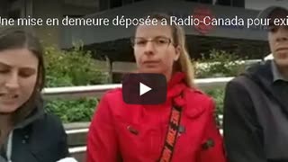 Une mise en demeure dÃ©posÃ©e Ã  Radio-Canada pour exiger un dÃ©bat public en direct sur la pandÃ©mie