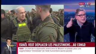 Jean Quatremer s'exprime sur le projet d'Israël de déporter les palestiniens au Congo