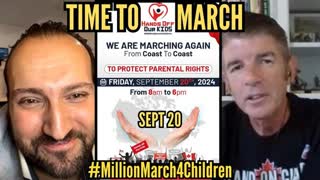 Canadians Coast coast March ! Interview with Kamel El-Cheikh on millionmarch4children