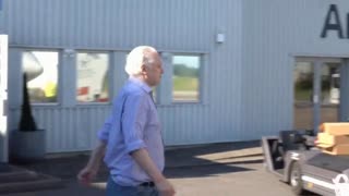 WikiLeaks Founder Julian Assange boards a plane after being released from prison